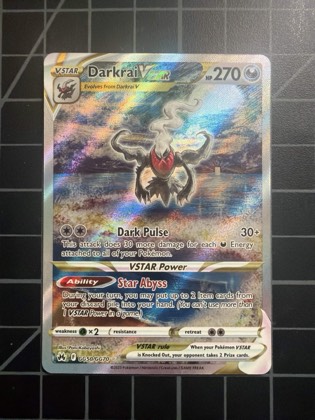 Darkrai VSTAR, graded 9.0