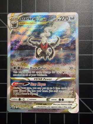 Darkrai VSTAR, graded 9.0