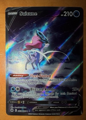 Suicune V graded 9