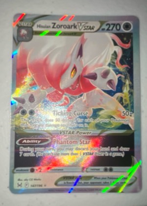 Hisuian Zoroark VSTAR, graded 9.0
