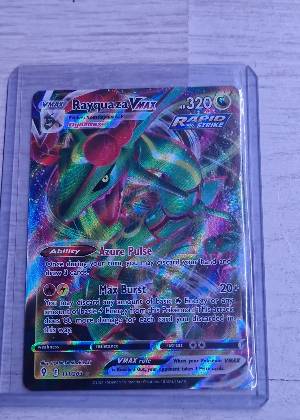 Rayquaza VMAX, graded 9.0