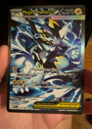 Mega Zeraora ex, graded 7.5