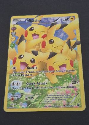 Pikachu (Full Art) graded 7