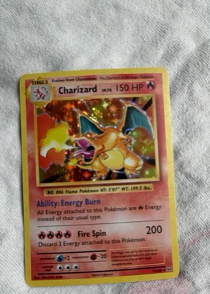 Charizard, graded 7.5