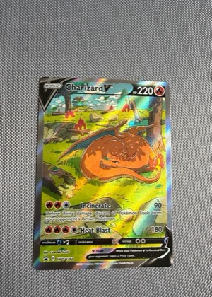 Charizard V - SWSH260, graded 9.0
