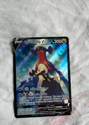 Garchomp V, graded 8.5