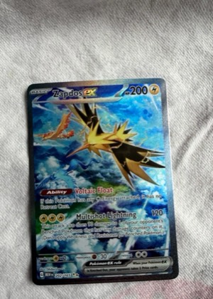 Zapdos ex, graded 9.0