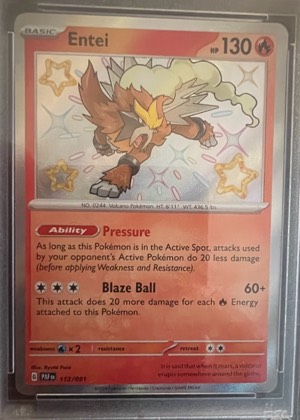 Entei, graded 9.5