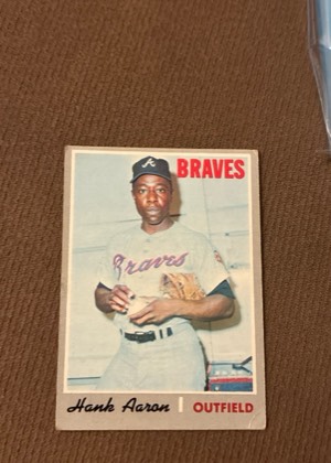 Hank Aaron, graded 8.0
