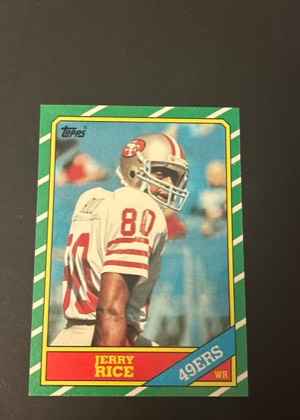 Jerry Rice, graded 9.0