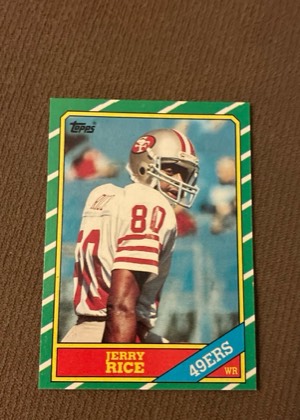 Jerry Rice, graded 9.0