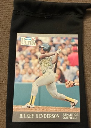 Rickey Henderson, graded 9.0
