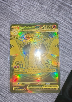 Mega Charizard X ex, graded 9.5