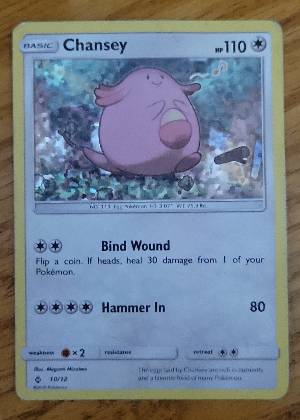 Chansey, graded 8.0