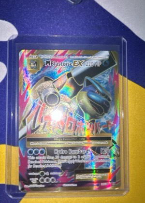 M Blastoise EX, graded 9.0