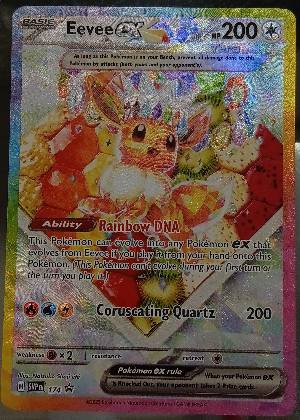 Eevee ex, graded 9.0