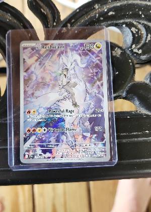 N's Reshiram, graded 9.5