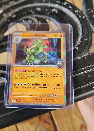 Team Rocket's Tyranitar graded 9