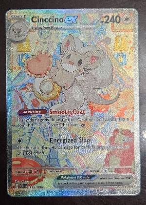 Cinccino ex, graded 9.0