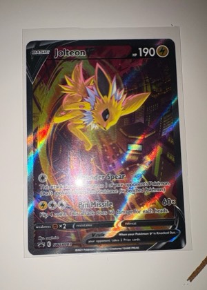 Jolteon V - SWSH183, graded 9.0