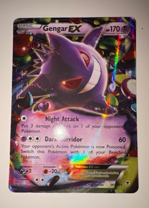 Gengar EX, graded 8.5