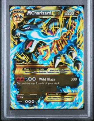 M Charizard EX (X) (Secret) graded 9