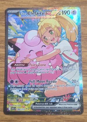 Lillie's Clefairy ex, graded 9.0