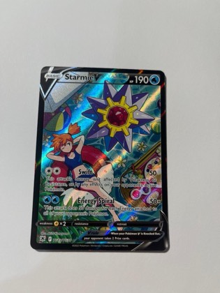 Starmie V, graded 9.0