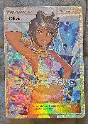 Olivia (Full Art), graded 9.0