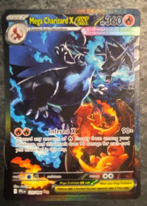 Mega Charizard X ex graded 8.5