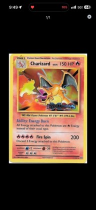 Charizard, graded 9.0