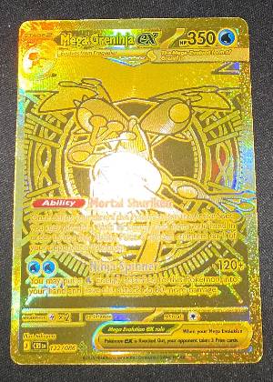 Mega Greninja ex graded 8.5