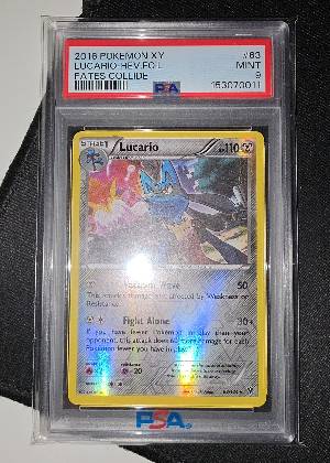 Lucario (63), graded 9.0