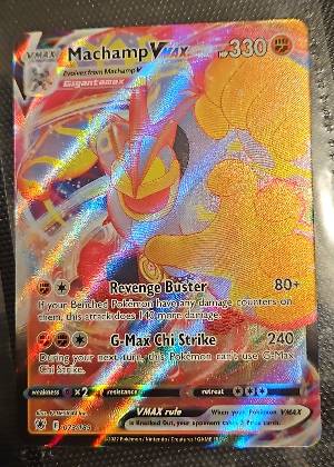 Machamp VMAX, graded 9.0