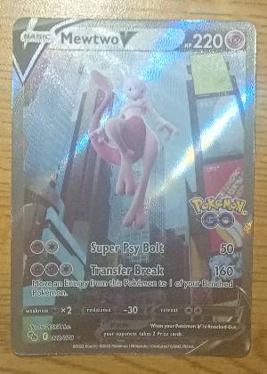 Mewtwo V, graded 8.0
