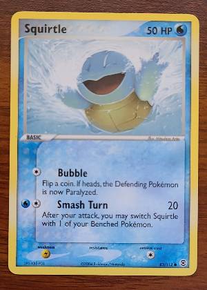Squirtle, graded 7.5