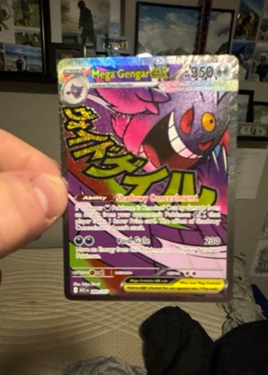 Mega Gengar ex graded 6 & below