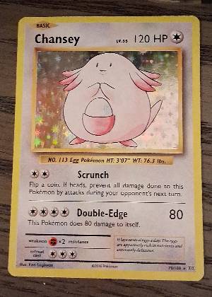 Chansey graded 9