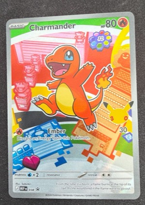 Charmander - 038, graded 9.5