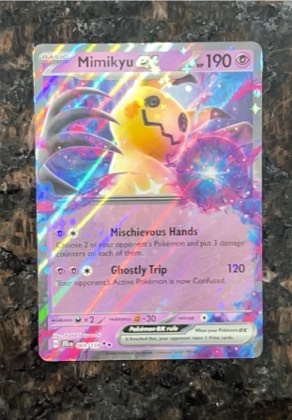 Mimikyu ex graded 6 & below