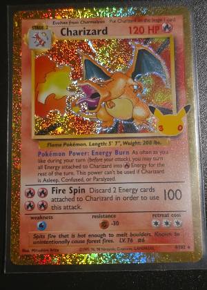 Charizard, graded 9.0