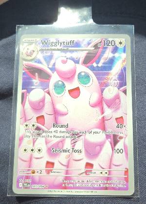 Wigglytuff, graded 8.5
