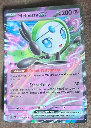 Meloetta ex, graded 9.5