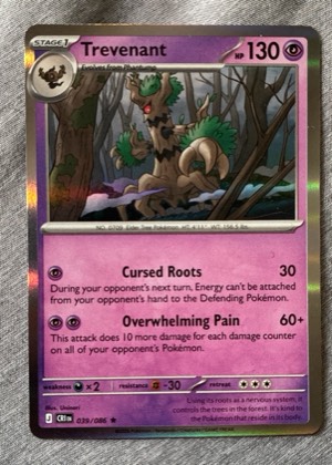 Trevenant, graded 9.5