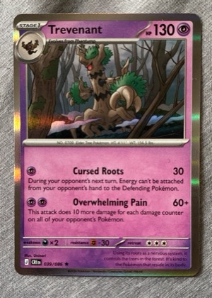 Trevenant, graded 9.5