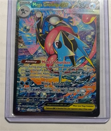 Mega Greninja ex - 022/086 graded 8
