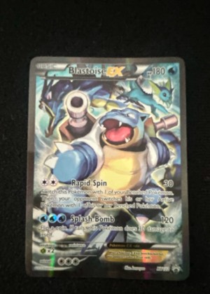 Blastoise EX, graded 8.0