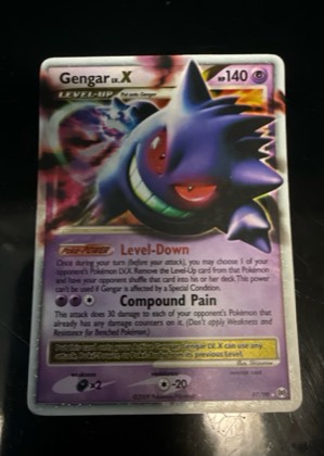 Gengar LV. X, graded 8.0