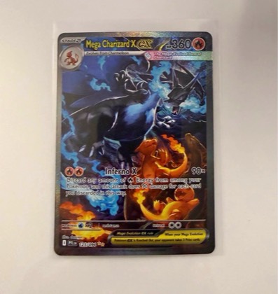 Mega Charizard X ex, graded 9.0