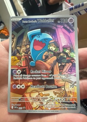 Team Rocket's Wobbuffet, graded 9.0